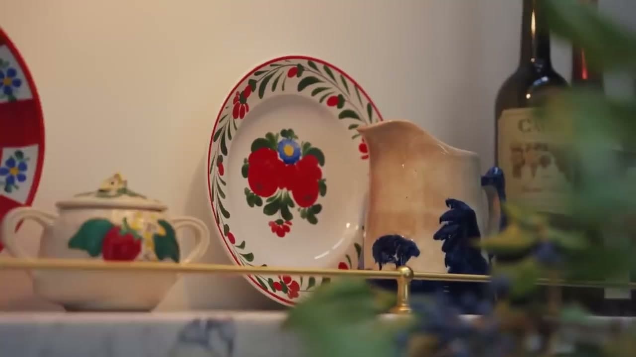 复古客厅英语设计表达